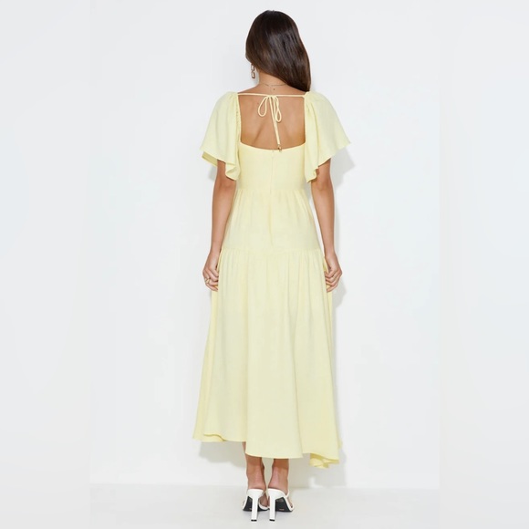 Hello Molly Yellow Maxi Dress - Picture 4 of 9